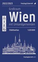 Vienna & surrounding areas City Atlas