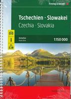 Czechia - Slovakia Road Atlas 1:150,000