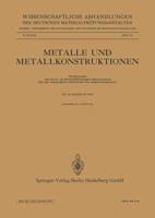 Metalle Und Metallkonstruktionen