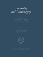 Personality and Neurosurgery