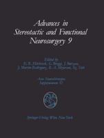 Advances in Stereotactic and Functional Neurosurgery 9 Advances in Stereotactic and Functional Neurosurgery