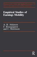 Empirical Studies of Earnings Mobility