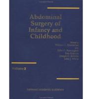 Abdominal Surgery of Infancy and Childhood