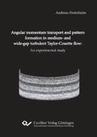 Angular momentum transport and pattern formation in medium- and wide-gap turbulent Taylor-Couette flow