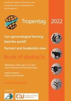Tropentag 2022 - International Research on Food Security, Natural Resource Management and Rural Development