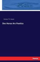 Des Horaz Ars Poetica