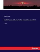 Geschichte des jüdischen Volkes im Zeitalter Jesu Christi:1. Band