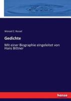 Gedichte:Mit einer Biographie eingeleitet von Hans Bittner