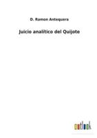 Juicio analítico del Quijote