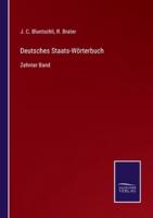 Deutsches Staats-Wörterbuch:Zehnter Band