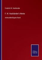 F. W. Hackländer's Werke:Achtunddreißigster Band