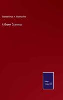 A Greek Grammar