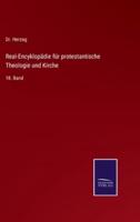 Real-Encyklopädie für protestantische Theologie und Kirche:18. Band