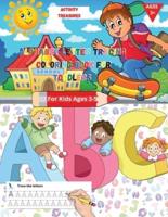 Alphabet Letter Tracing Coloring Book