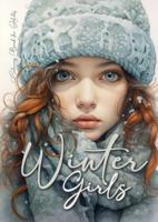 Winter Girls Coloring Book for Adults