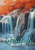 Waterfall Coloring Book for Adults