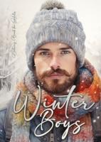 Winter Boys Coloring Book for Adults