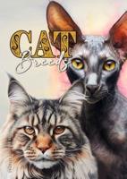 Cat Breeds Coloring Book for Adults