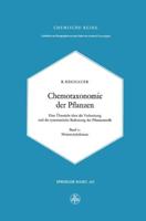 Chemotaxonomie Der Pflanzen Chemische Reihe