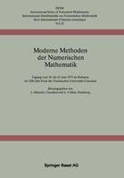 Moderne Methoden Der Numerischen Mathematik