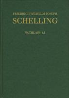 Friedrich Wilhelm Joseph Schelling II 1,1