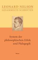 System Der Philosophischen Ethik Und Pädagogik