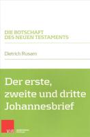 Die Botschaft Des Neuen Testaments