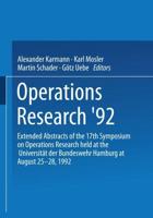 Operations Research '92