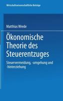 Ökonomische Theorie Des Steuerentzuges