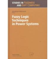 Fuzzy Logic Techniques in Power Systems