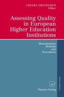 Assessing Quality in European Higher Education Institutions : Dissemination, Methods and Procedures