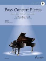 Easy Concert Pieces for Piano Four Hands Play-Along With Online Audio