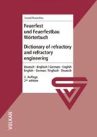 Dictionary of Refractory and Refractory Engineering 2/E