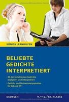 Beliebte Gedichte interpretiert