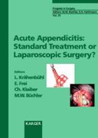 Acute Appendicitis: Standard Treatment or Laparoscopic Surgery?