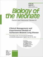 Clinical Management and Experimental Models of Surfactant-Related Lung Disease
