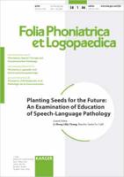 Planting Seeds for the Future: An Examination of Education of Speech-Language Pathology