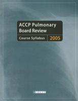 ACCP Pulmonary Board Review