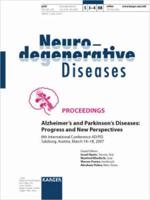 Alzheimer's and Parkinson's Diseases: Progress and New Perspectives