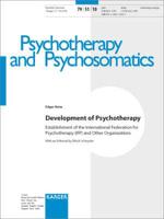 Development of Psychotherapy