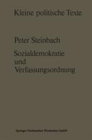 Sozialdemokratie Und Verfassungsverständnis