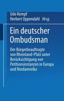 Ein Deutscher Ombudsman