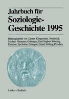 Jahrbuch Fur Soziologiegeschichte 1995