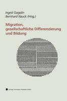 Migration, Gesellschaftliche Differenzierung Und Bildung: Resultate Des Forschungsschwerpunktprogramms Faber