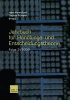 Jahrbuch Für Handlungs- Und Entscheidungstheorie