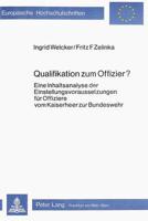 Qualifikation Zum Offizier?