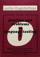 Practice and Problems in Language Testing 1