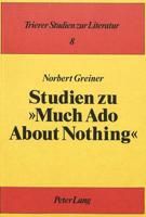 Studien Zu Much Ado About Nothing