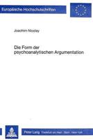 Die Form Der Psychoanalytischen Argumentation