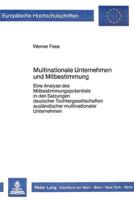 Multinationale Unternehmen Und Mitbestimmung